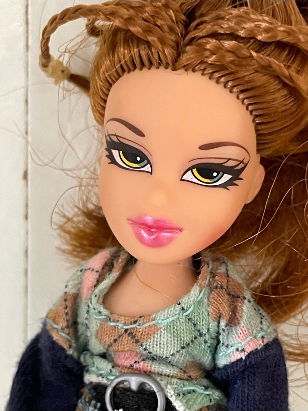 Vintage miniature lil Braz doll